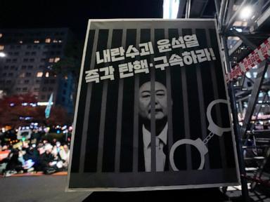 South Korean President Yoon faces second impeachment vote over his martial law order