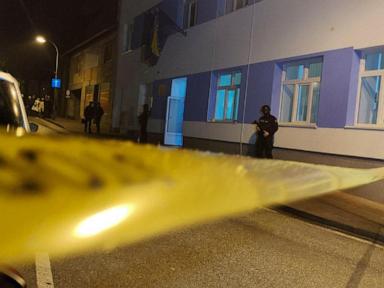 Teenager stabs police officers in a police station in Bosnia, killing 1 and wounding another