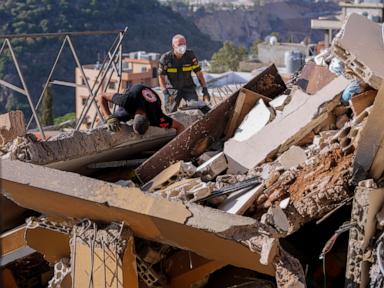 Middle East latest: Rescue workers pull 30 bodies from apartments in Lebanon after Israeli strike