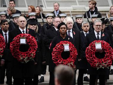 King Charles III and Kate attend remembrance event as both slowly return to duty