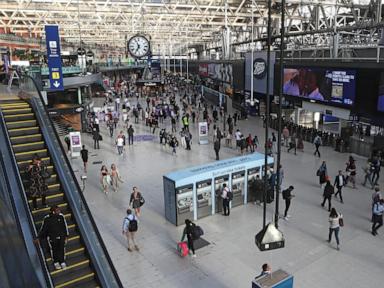 Police are probing apparent cyber vandalism on Wi-Fi networks at UK train stations