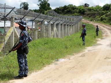 Ethnic armed group claims capture of a strategic Myanmar town and control of border with Bangladesh