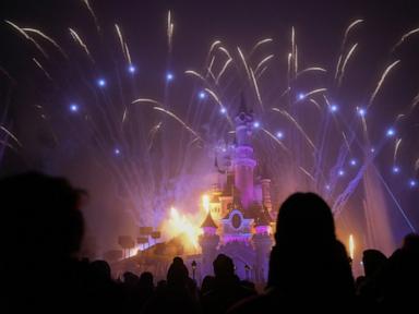 Disneyland Paris unveils spectacular nighttime show using Paris Games laser technology