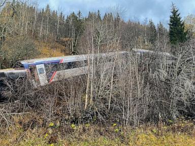 At least 1 dead after train derails on Norway's north coast