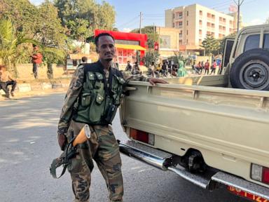 Eritrean soldiers entered northern Ethiopian towns, government-allied commander says