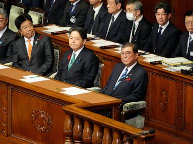 Ishiba dissolves Japan's lower house to set up an Oct. 27 parliamentary election