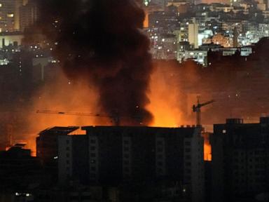 Middle East latest: Israel pounds Beirut suburb Dahiyeh with airstrikes overnight