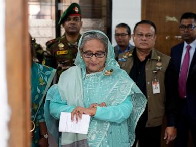 Bangladesh seeks extradition of ousted leader Sheikh Hasina from India