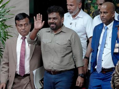 Marxist Anura Kumara Dissanayake sworn in as Sri Lanka's president