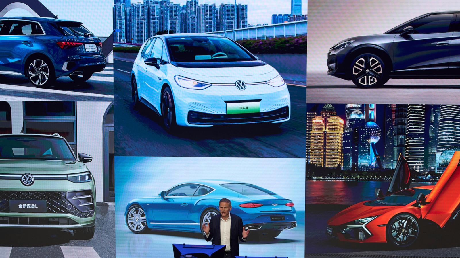 EVs, tariffs in the spotlight as Chinese automakers take leading role at Shanghai auto show