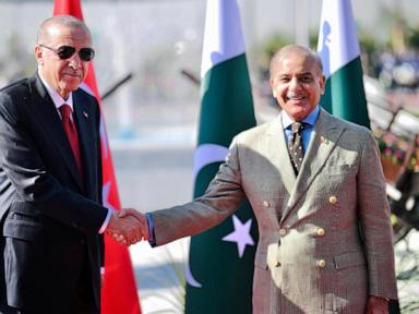 Turkey's Erdogan lashes out at Israel on a visit to Pakistan and laments the tragedy of Gaza