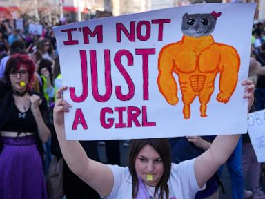 Female students mark International Women's day by leading protests in Serbia against corruption