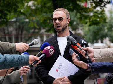 A dissident film director from Belarus is released after 1 year of detention in Serbia