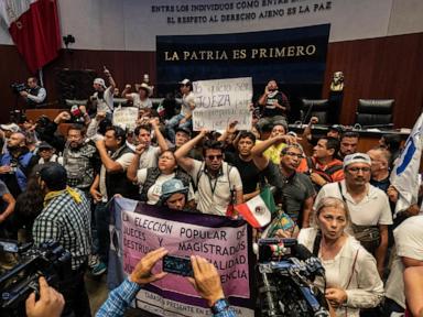 Mexico will amend its constitution this weekend to require all judges to be elected