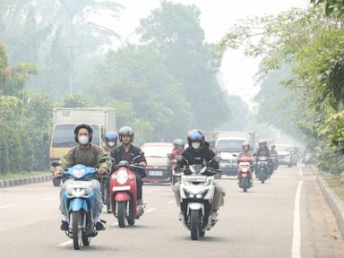 Indonesia warns against starting open blazes as haze from wildfires spreads to Malaysia