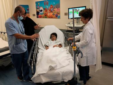 Children brought from Gaza to heal from war wounds become caught in another war, in Lebanon