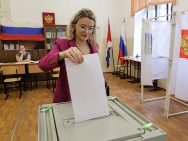 Russia begins 3 days of voting in parliamentary election set to cement Kremlin power