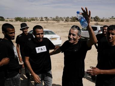 An Israeli freed from Gaza returns to a Bedouin village targeted for demolition