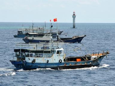 A report says Chinese fishing vessels used North Korean crews in breach of UN bans