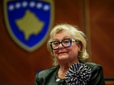 Kosovo lawmakers elect a new president in a late-night vote to avert snap election