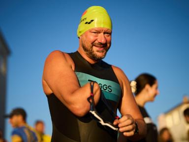 Ukraine's amputee veterans celebrate independence day with grueling endurance challenge