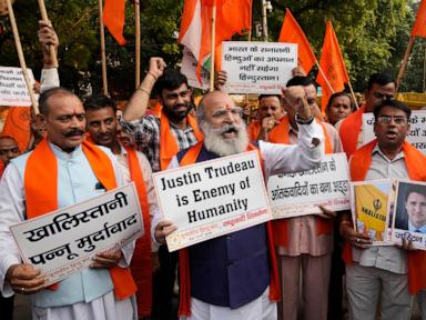 Demonstration outside Canadian Hindu temple broken up after police spotted weapons