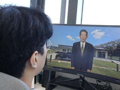Grieving South Koreans seek comfort in AI videos of deceased loved ones