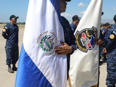 Soldiers from El Salvador join U.N.-backed mission in Haiti to combat gang violence