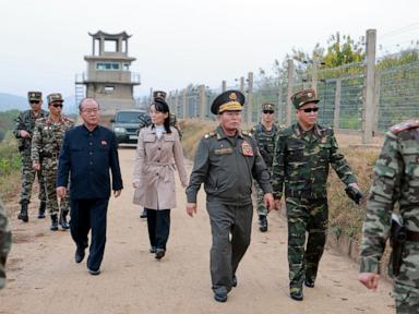 North Korean leader's sister inspects fortifications as tensions rise with the South