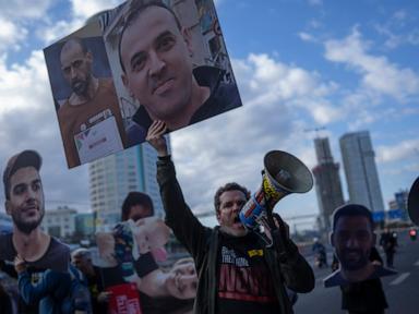 Middle East latest: 3 Israeli men named as latest to be freed in hostage release