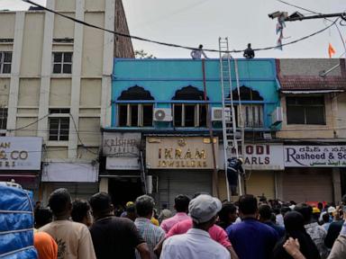 Building fire kills 8, injures others in southern India
