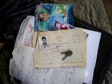 House keys carry symbolic weight for Gaza families repeatedly displaced by war
