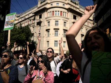 A strike by Greek teachers triggers a broader labor dispute