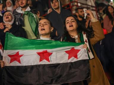 Syrians celebrate month since Assad’s overthrow with revolutionary songs in Damascus