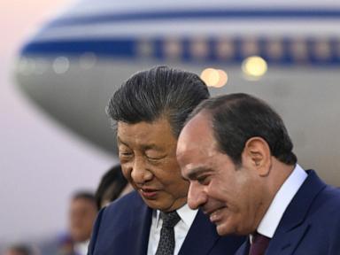 Xi visits Egypt as China seeks deeper influence across the Mideast