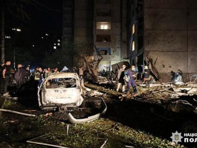 21 wounded after Russia strikes apartment buildings in Ukrainian city of Kharkiv