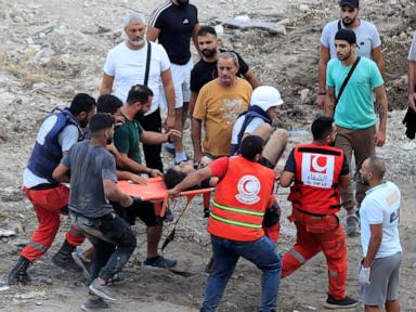 A Lebanese family was holding a Sunday gathering when an Israeli strike toppled their building