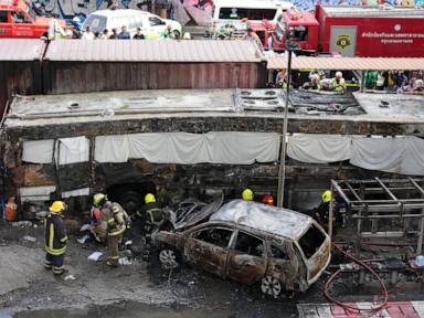 Colisão entre trem e ônibus deixa oito mortos em Bangkok