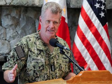 US forces ready with a 'range of options' to deal with South China Sea aggression, US admiral says