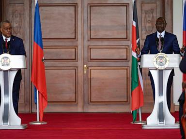 Kenya and Haiti urge partners to boost support for peacekeeping mission amid a funding shortfall