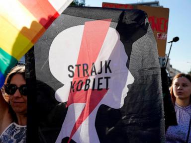 Women are protesting around Poland for free access to legal abortions