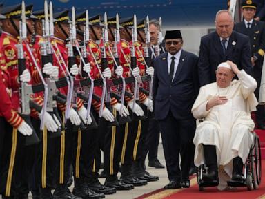 87 and hobbled, Pope Francis goes off-script in Asia and reminds world he can still draw a crowd