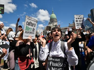 Public university protests escalate in challenge to Argentina's President Milei