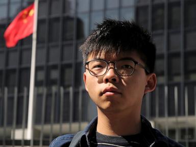 Hong Kong activist Joshua Wong asks for a lesser sentence in landmark security case