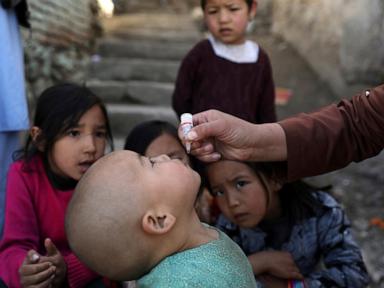 The Taliban have suspended polio vaccination campaigns in Afghanistan, the UN says