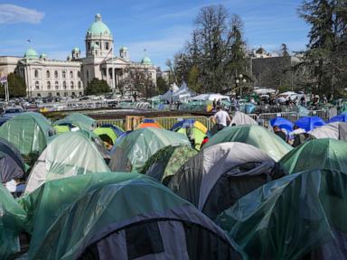 Why are tensions running high in Serbia ahead of a major student-led rally?