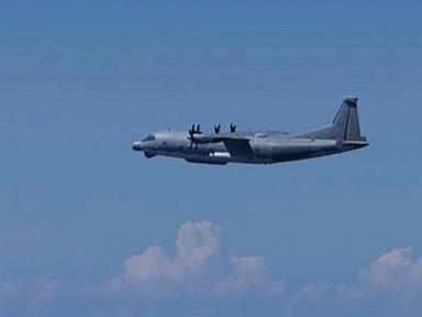 Japan protests after a Chinese reconnaissance plane violated its airspace