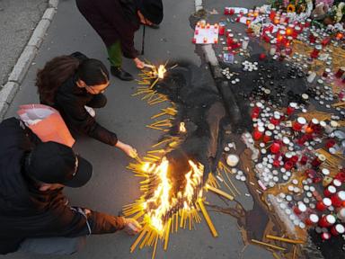 Skirmishes erupt between Serbian police and opposition urging arrests over deadly roof collapse