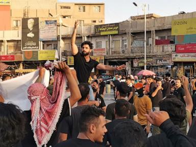 Clashes break out at protests over arrested activists in southern Iraq