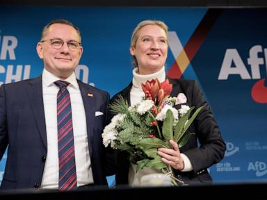 Germany's far-right AfD party nominates a candidate for chancellor in the upcoming election